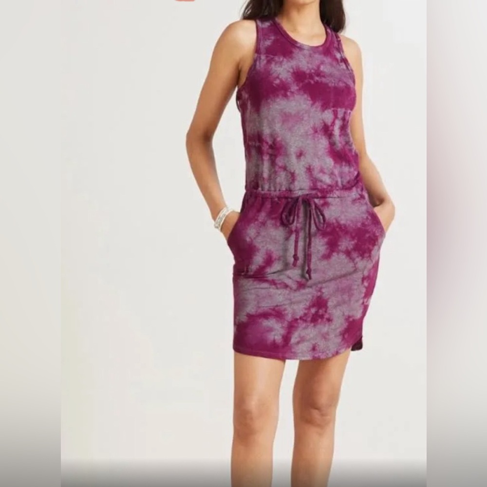 Women's Sundry Evereve The Weekender Tie-Dye Tank Dress Size 1 (S)